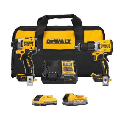 20V XR Lithium-Ion Cordless 2-Tool Combo Kit with 4.0 Ah and 1.7 Ah Batteries and Charger