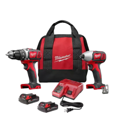 M18 18V Lithium-Ion Cordless Drill Driver/Impact Driver Combo Kit (2-Tool) W/ Two 1.5Ah Batteries, Charger Tool Bag